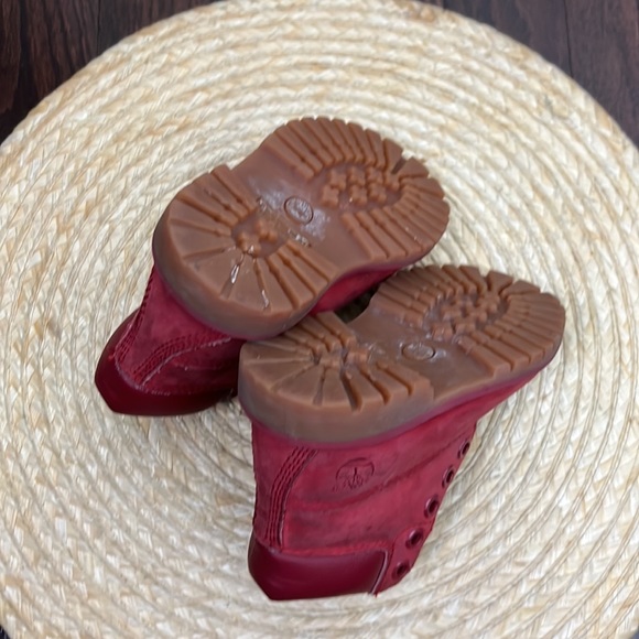 Timberland Kids Waterproof Combat Boots Size 5 - Picture 2 of 11